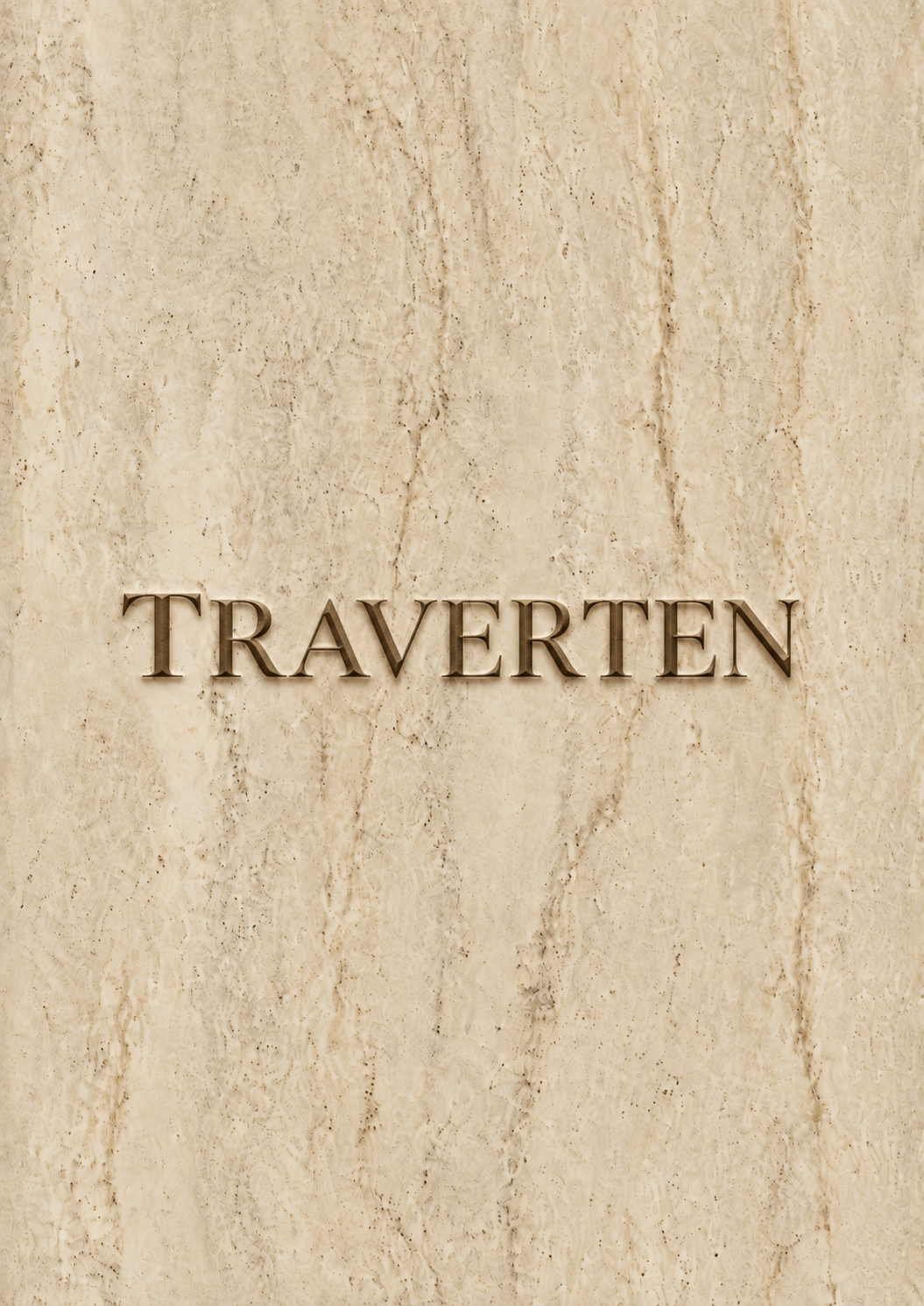 Oval Side-Opening Smart Table | Travertine MDF & Black