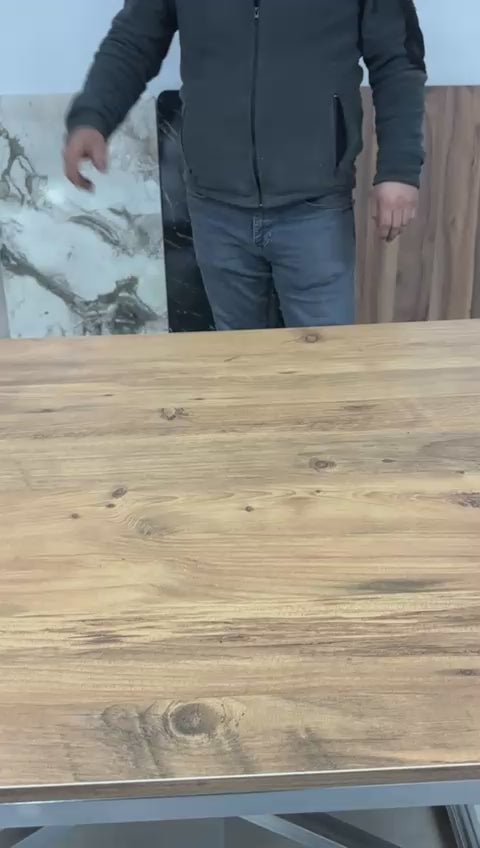 Load video: Oval Side Opening Smart Table | Efes Glass &amp; Chrome
